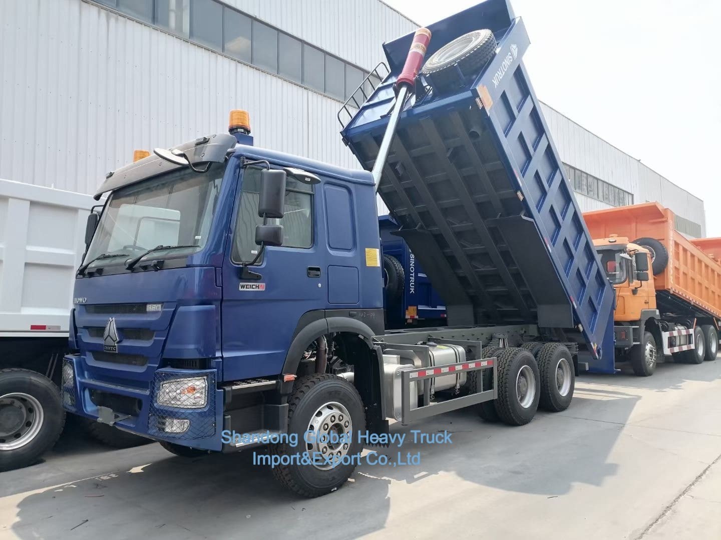Sinotruk HOWO Kipper LKW Hersteller 6X4 8X4 340PS 380PS 400PS Truck