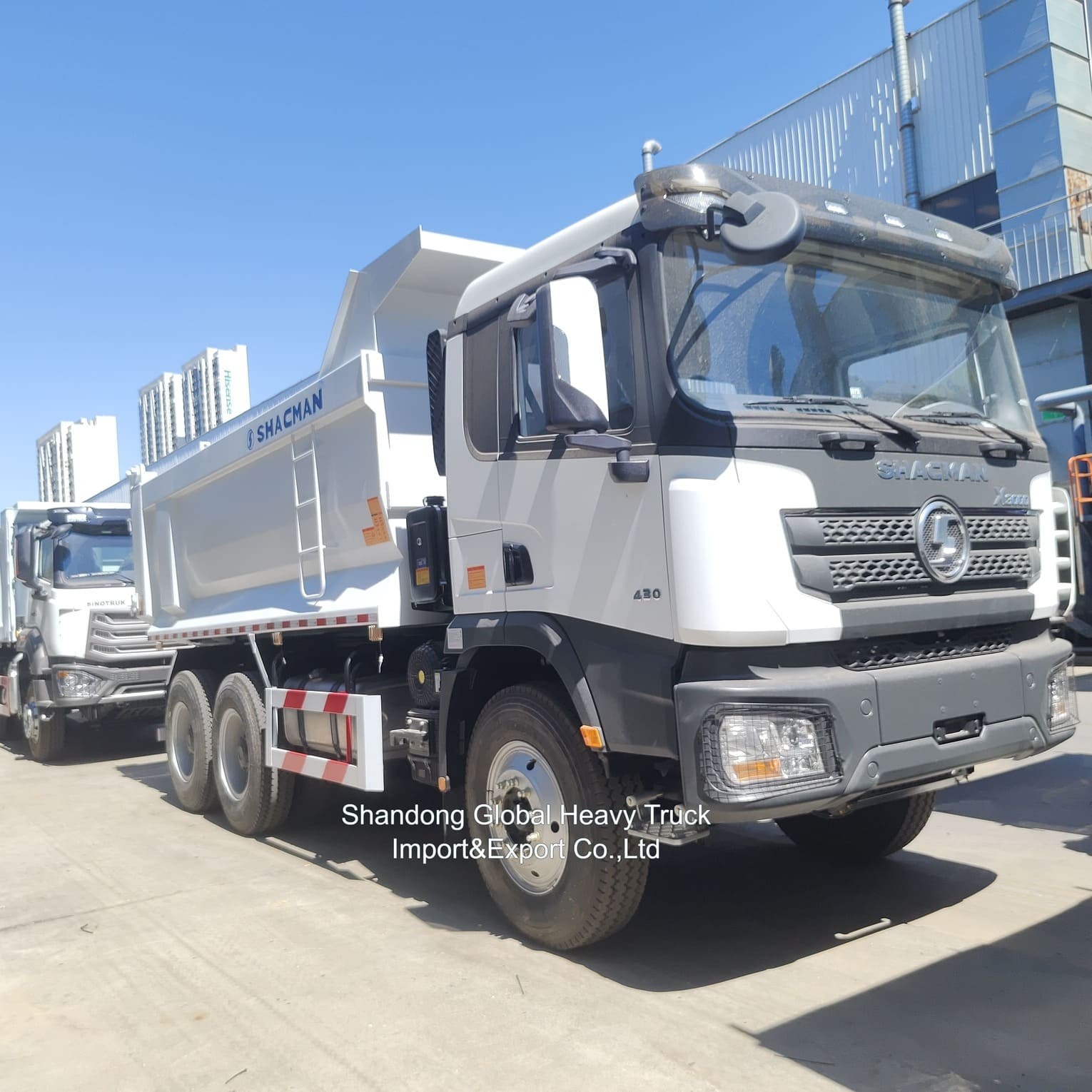30 Tonnen SHACMAN F3000 6x4 10 Rad-Dump Truck für Bergbauarbeiten