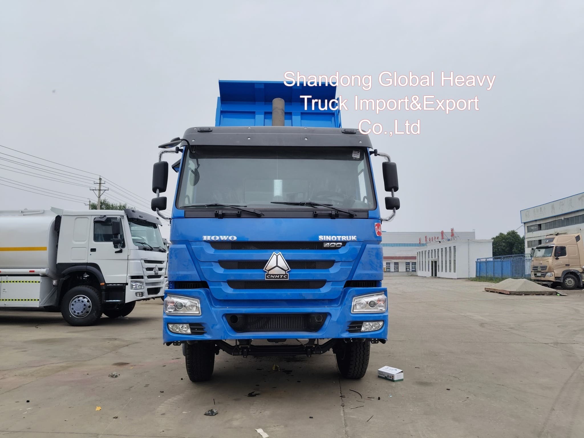 Sinotruk HOWO 10 Räder 371 PS 380 PS 400 PS 6X4 Müllwagen Kipper