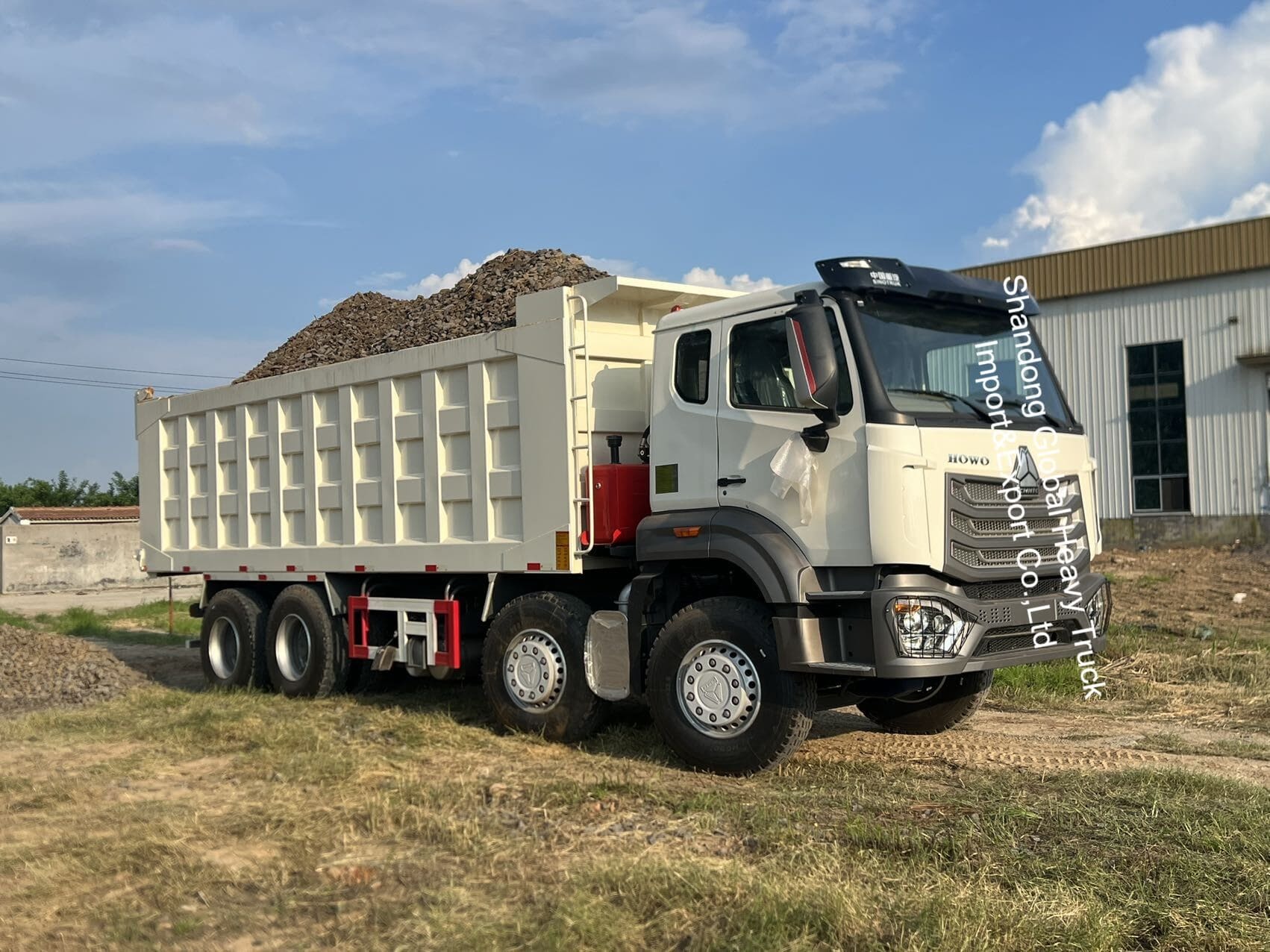 Sinotruk HOWO Schwerer leichter Ming Bergbau 30 40 50 Tonnen 8X4 10 12 Räder Rücken Dump Truck
