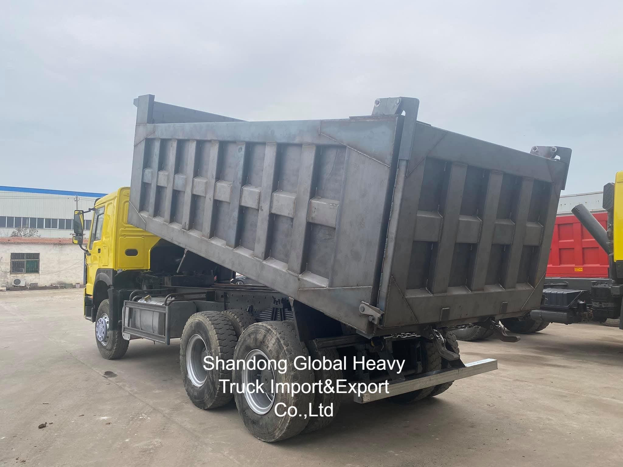 Gebrauchtes HOWO LKW 8X4 /6X4 Dump Truck Sinotruk Tipper 10 Rad 50 Tonnen LKW Gebrauchtes Dump Truck