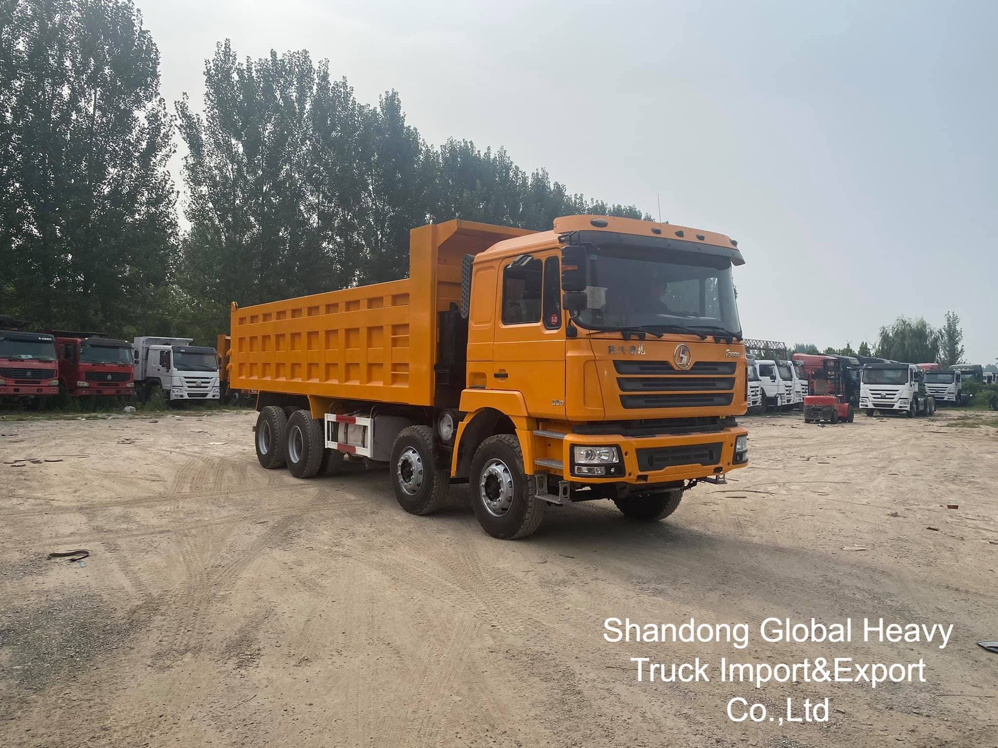 Gebrauchte Sinotruk HOWO Sitrak Shacman 8*4 F3000 X3000 Muldenkipper-LKW