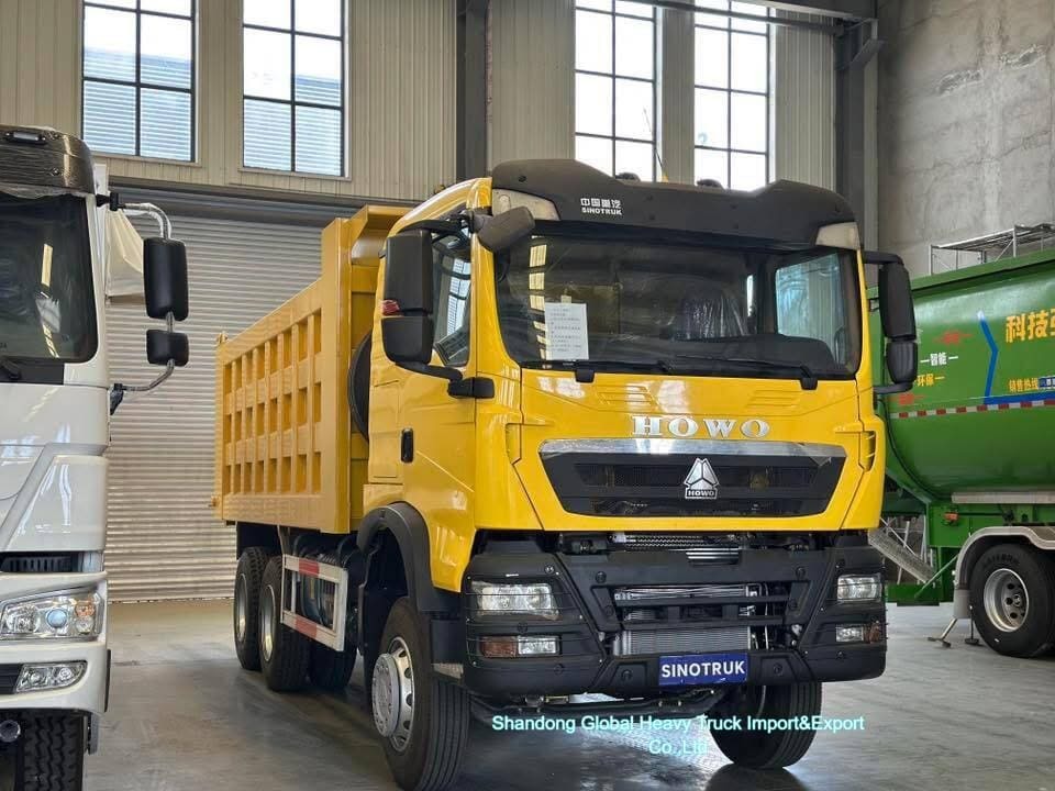 Sinotruk Preis Äthiopien Sino Gebraucht und neu HOWO Tx 8X4 16 25 Kubikmeter 12 Rad Kipper Truck