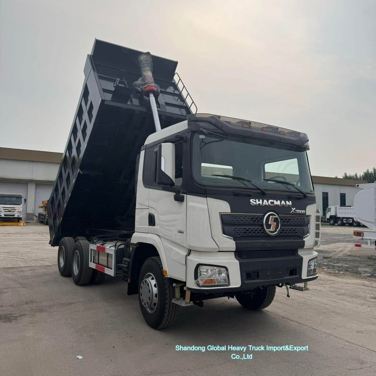 Brandneuer Shacman X3000 6×4 Kipper-LKW mit 380-420 PS Motor und 30-35 Tonnen Nutzlast für Schwerlastbau