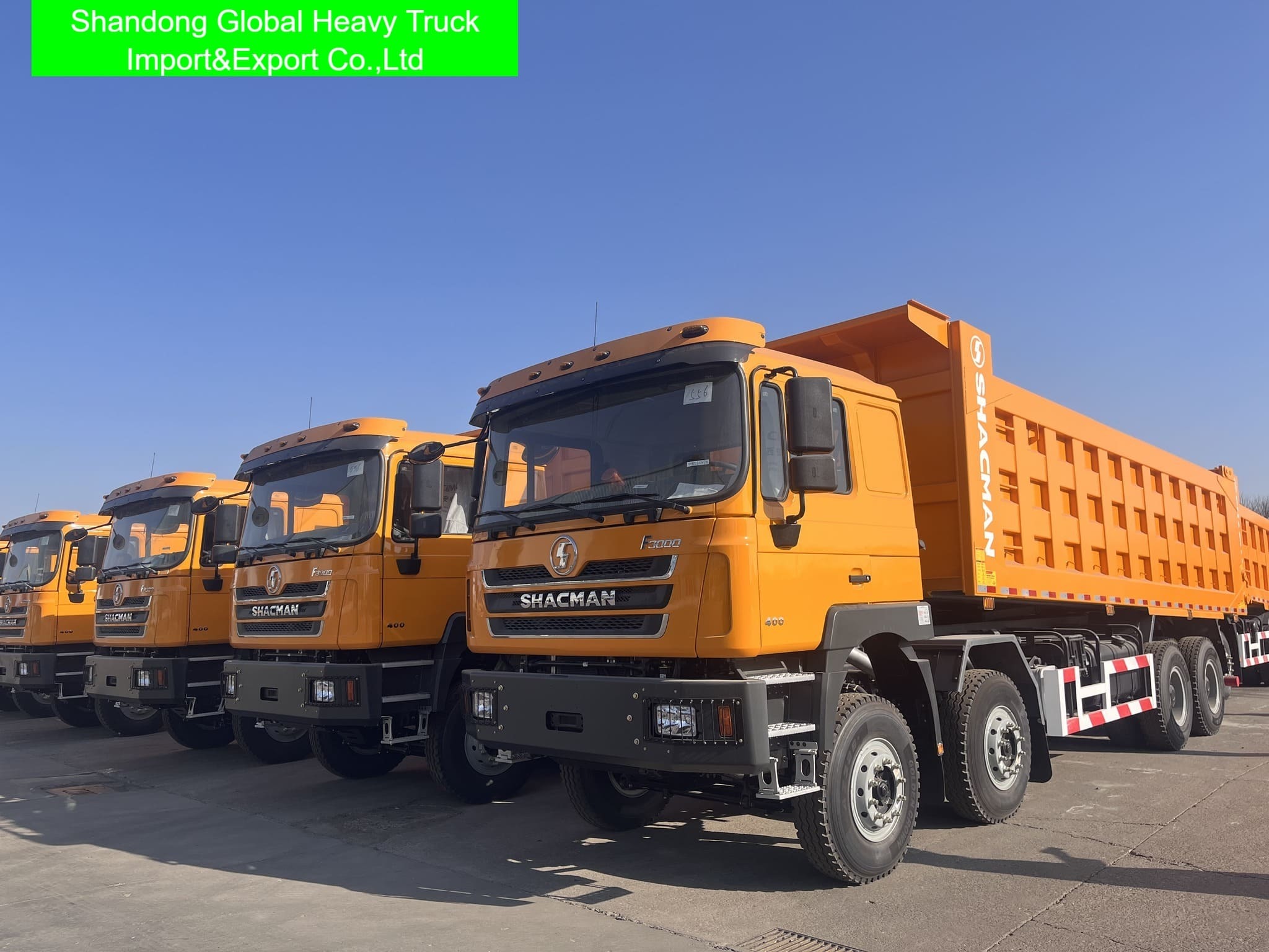 Shacman F3000 10 Wheeler 380 PS Kipper Truck 30cbm 30tons 6X4 Gebraucht Dump Truck