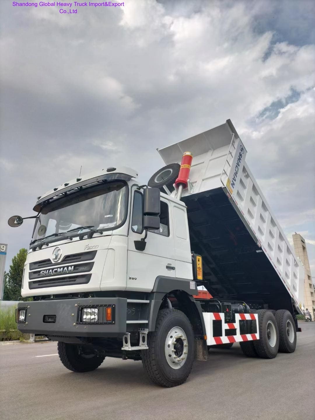Brandneuer Shacman F3000 30 Tonnen Nutzlast-Dump Truck mit Euro 2 Emission und HYVA Hydraulik System