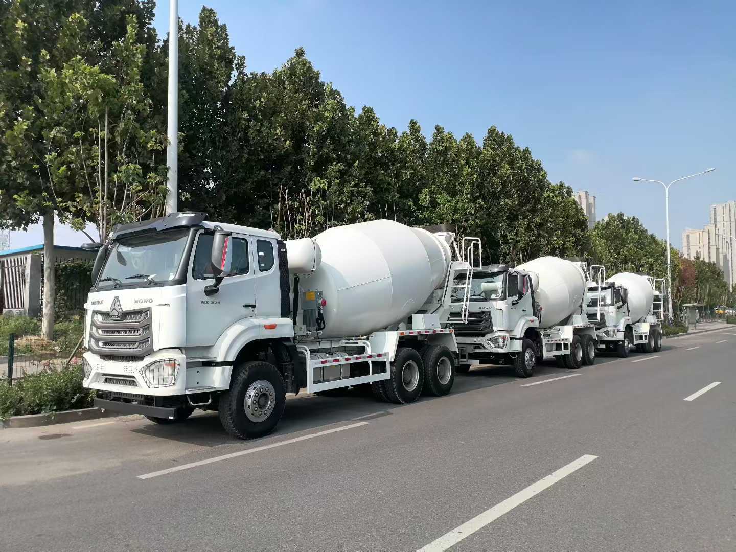 2025 Zoomlion HOWO NX 6X4 Betonmisch-LKW mit 300-400 PS Euro 2/Euro 3 Dieselmotor