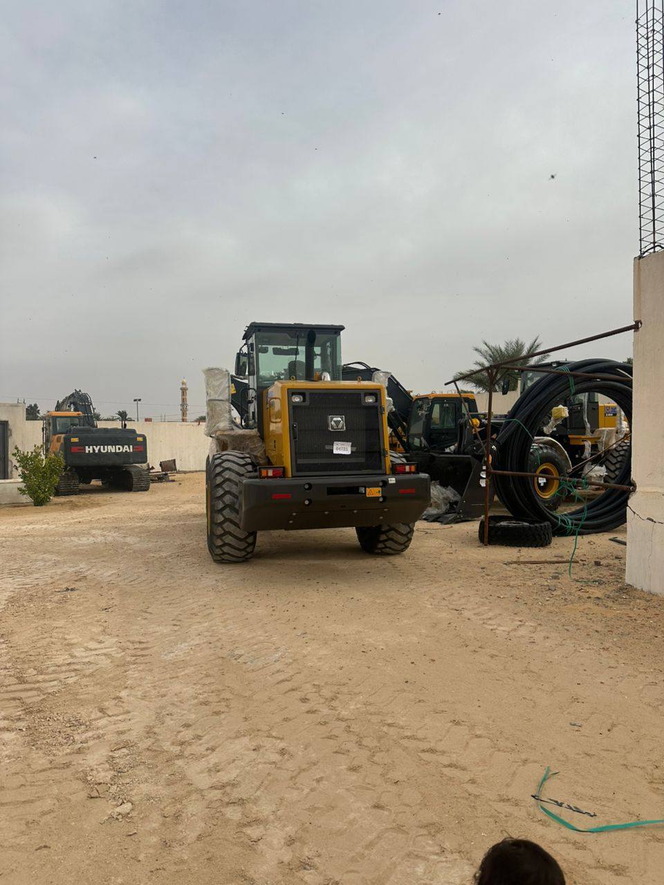 XCMG ZL50GN 5-Tonnen-Radlader mit 3,0 m³ Felslöffel und 162 kW Nennleistung für den Bau