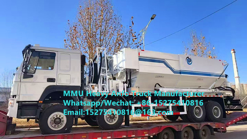 Orica Bulk LKW Misch- und Ladewagen Multifunktionsschwere Ammoniumohlenexplosive LKW 15/20/25Ton Schwere Emulsion ANFO LKW Russland/Kasachstan/Usbekistan/Indonesien/Guinea Bergbau Blasting Service