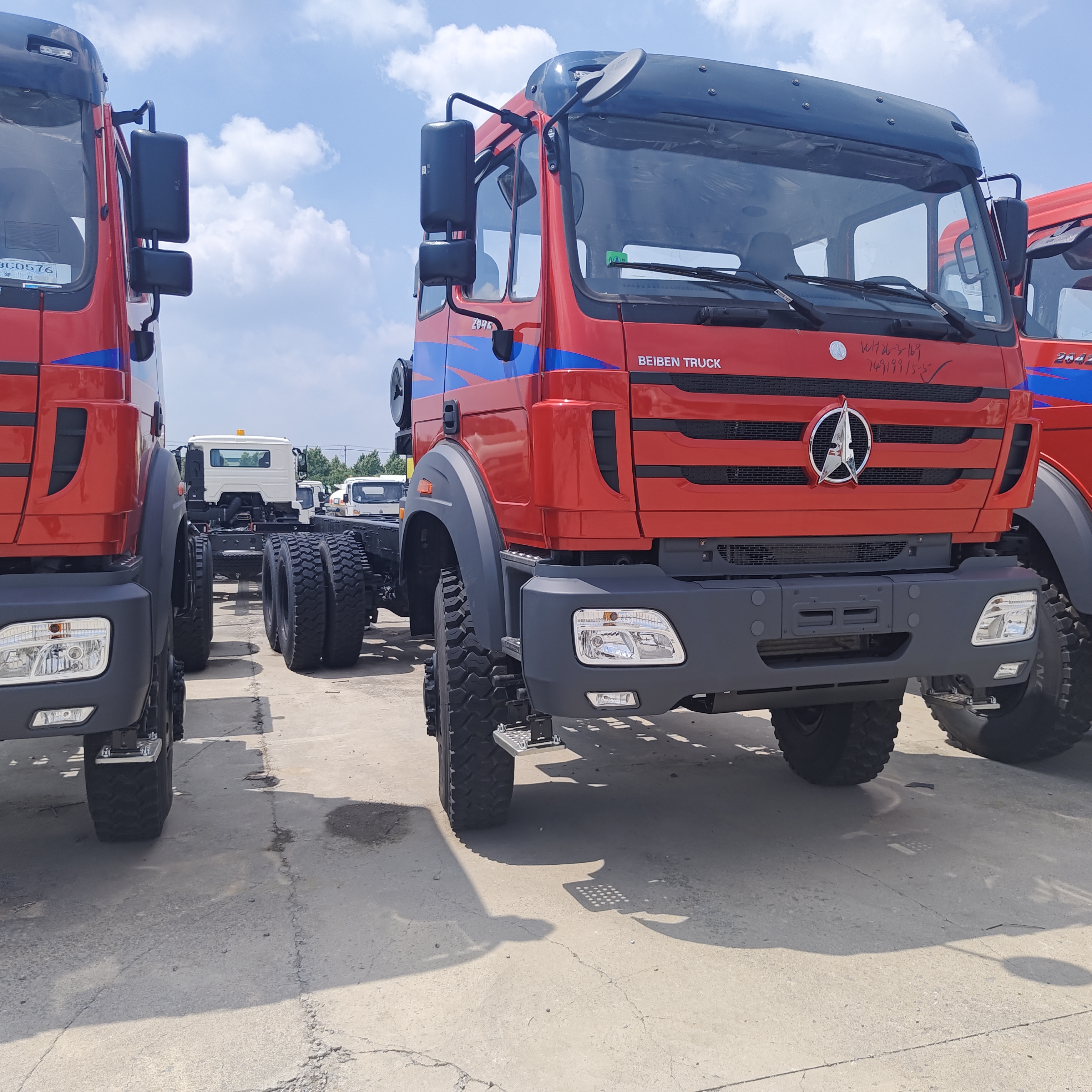 BEIBEN 2638 6×4 Schwerlast-Bergbaudump Truck mit 380 PS Weichai-Motor und 25-35 Tonnen Nutzlast für Bergbaubetriebe