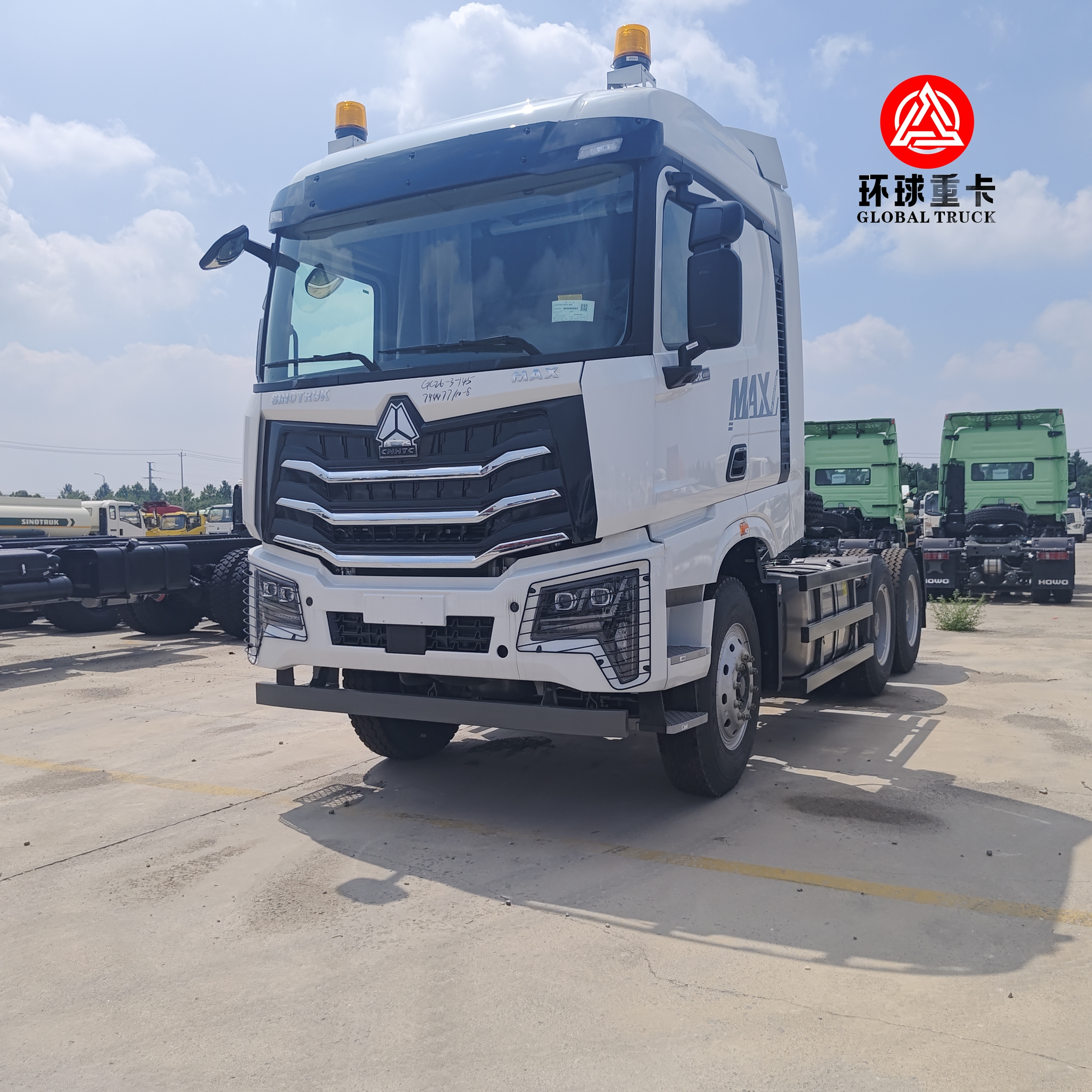 Neuer Sinotruk HOWO NX 6x4 371 PS Diesel Traktorkopf Lastwagen Hauptbeweger für den Transport von Semi-Anhängern