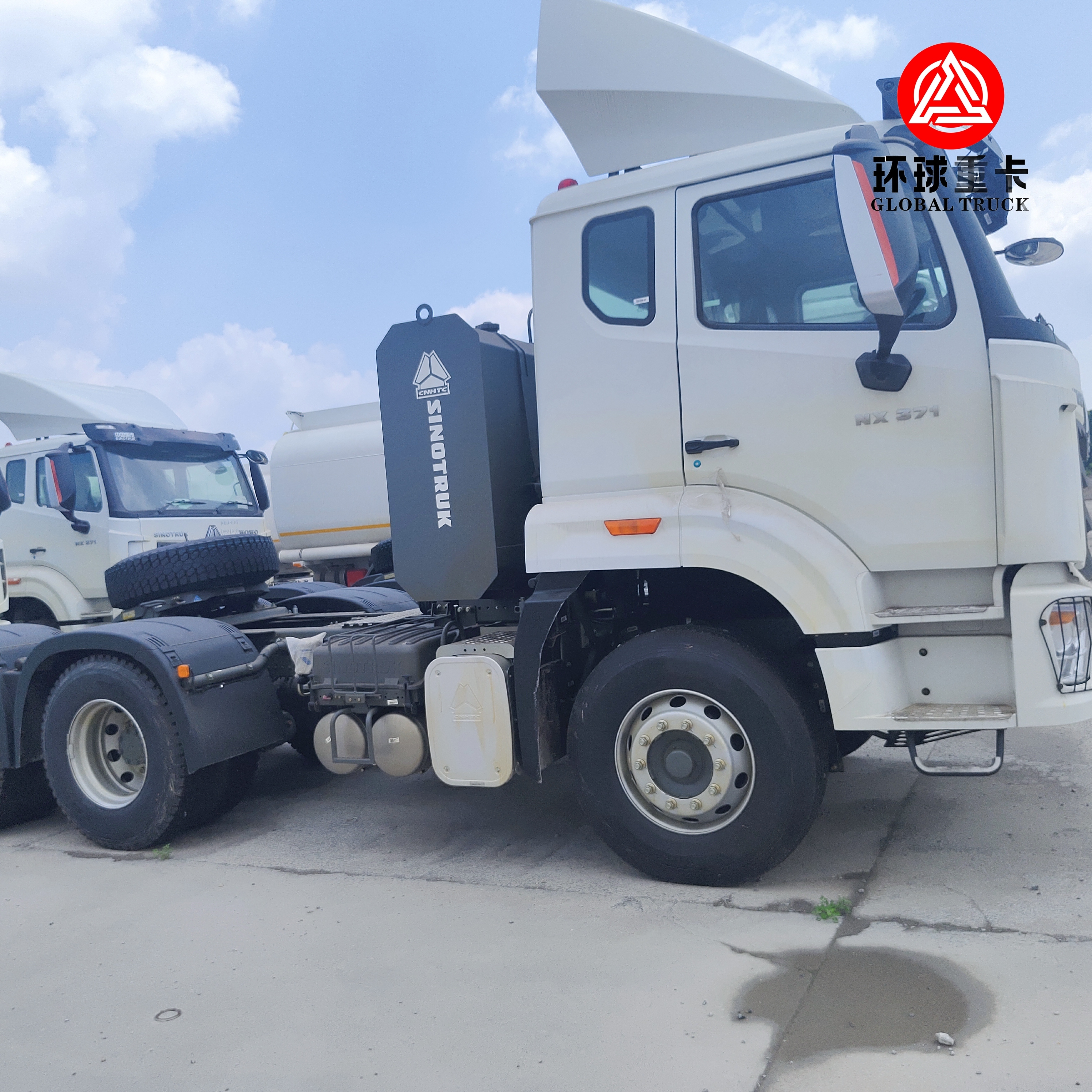 Neuer HOWO NX 6x4 Traktor-Lkw 371 PS Schwerlast-Prime-Mover-Lkw für Logistik und Güterverkehr