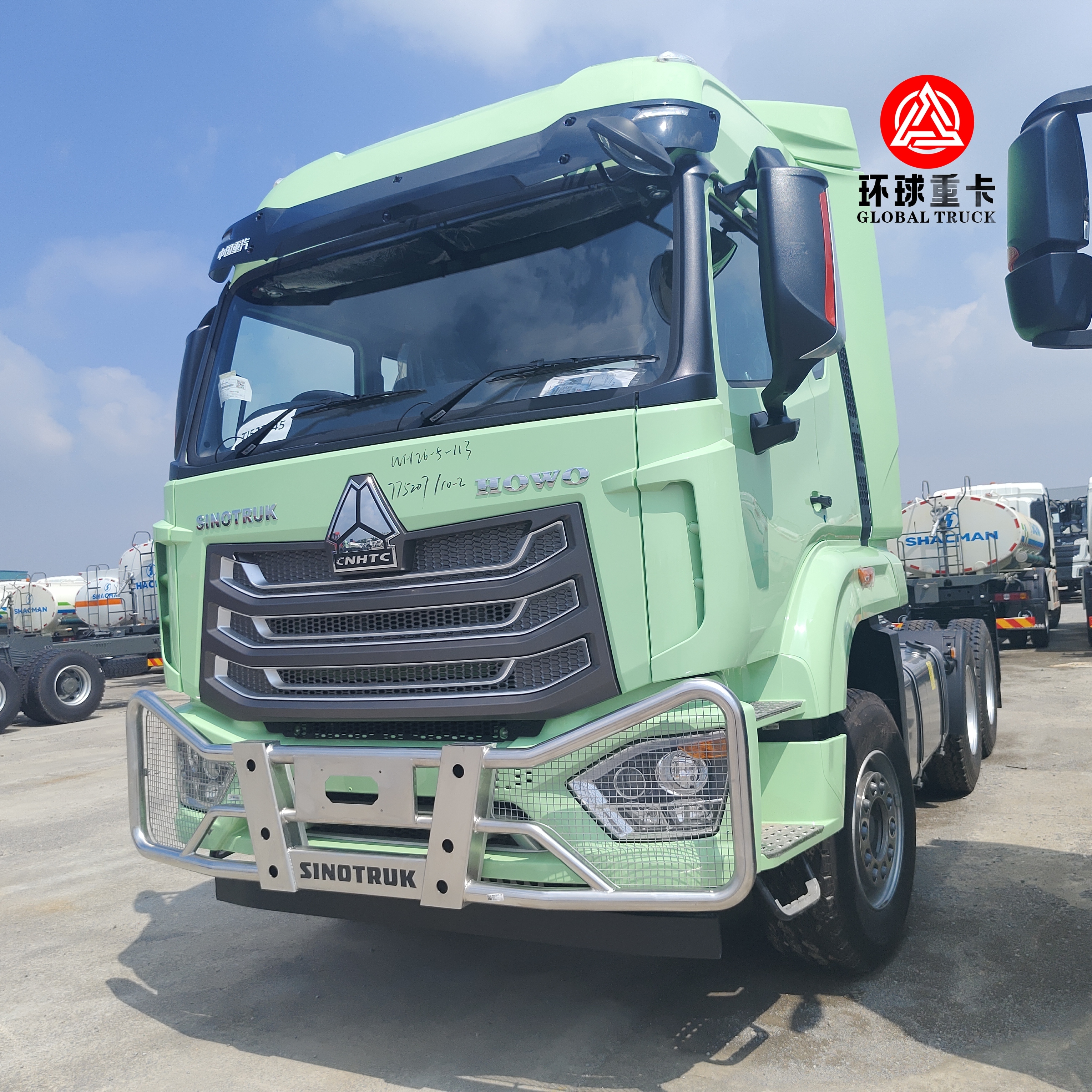 Neue Sinotruk HOWO NX 430HP 6x4 Antriebssystem Schwerlastzug Traktor Lkw Hauptbewegungsmaschine für Container- und Gütertransport