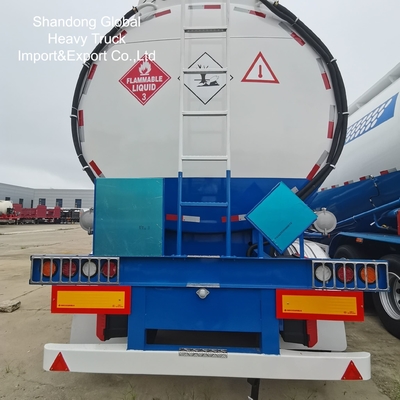 3-Achsen 45000L Diesel-Benzin-Tankauflieger mit ABS-Bremsen